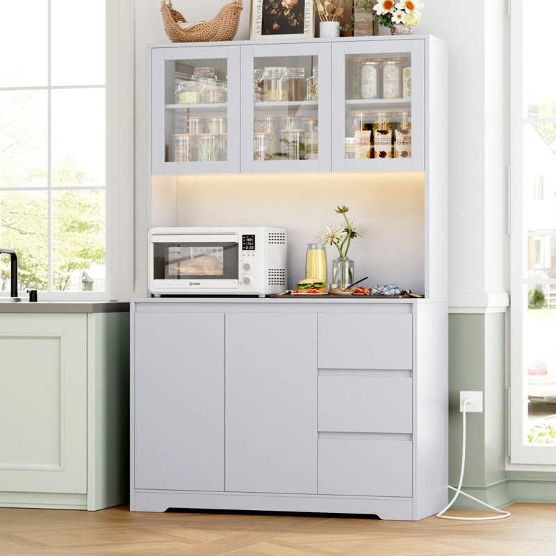 Garde-manger 70,9 po, Gris clair