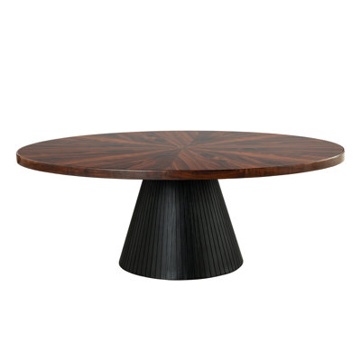 Dehn Wood Oval Coffee Table