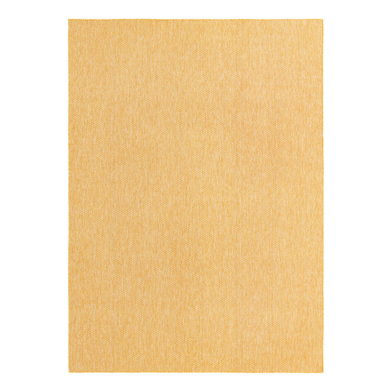 Tapis intérieur / extérieur Avaughn, Jaune, Rectangle 9' x 12'