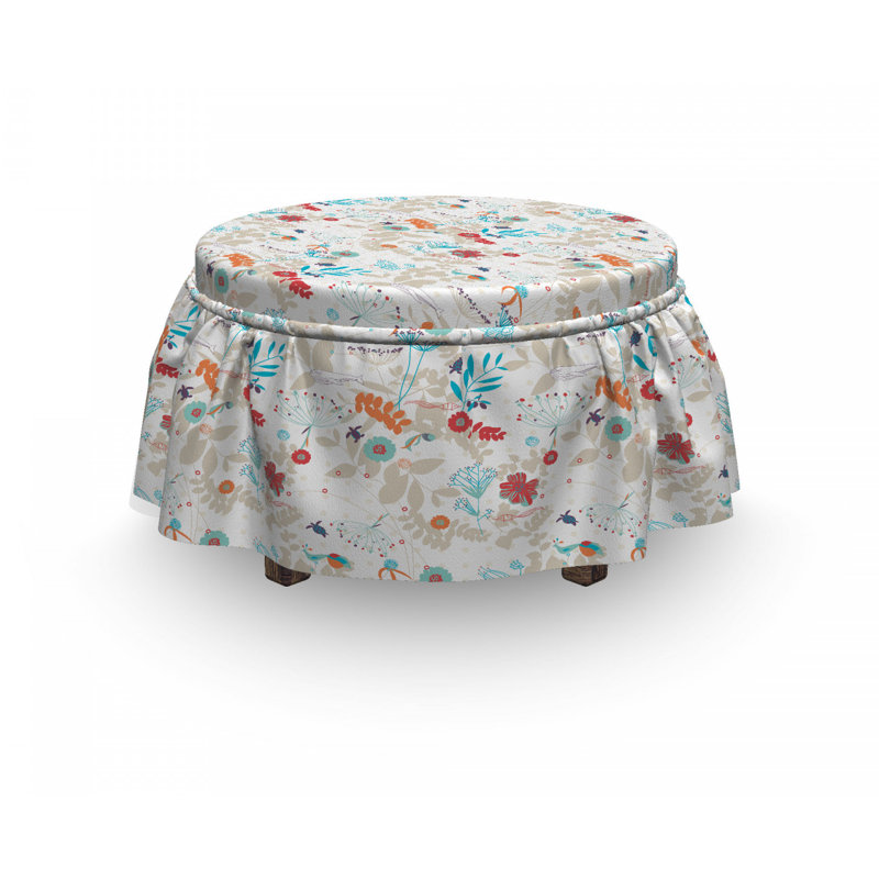 Housse pour repose-pieds naturel de chambre d’enfant