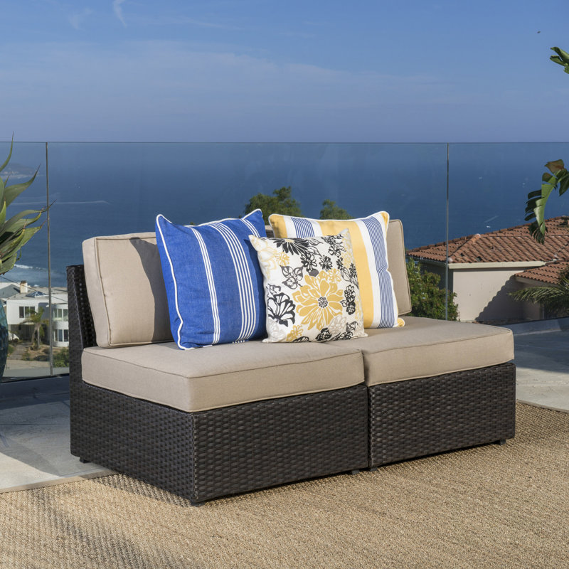SANTA CRUZ ARMLESS CHAIR, Chair, Dark Brown