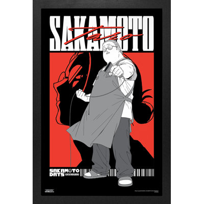 «Sakamoto Days - Taro Sakamoto», reproduction encadrée 11 x 17