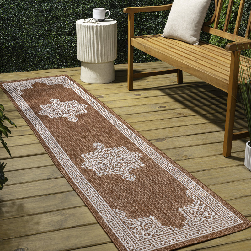Tapis d'intérieur / d'extérieur Hamler, Tapis de couloir 2 pi x 8 pi