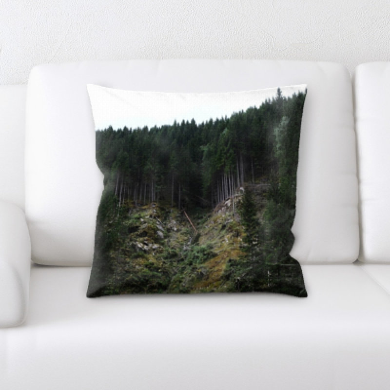 Microsuede Throw Pillow