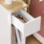 20cm W Engineered Wood Bedside Table