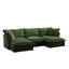 Canapé, repose-pieds en chenille-911654935-914912899-914912896