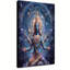 Le dieu indien Vishnu dans l'affiche cosmique-129983228