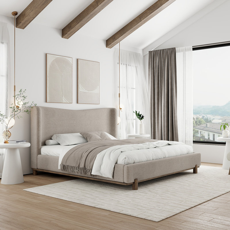 Lit plateforme Isadora, King
