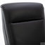 Fauteuil inclinable avec accoudoirs en bois Fremont - Noir