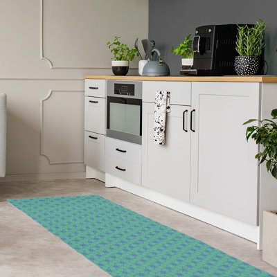 Chenille Floral Indoor Rug