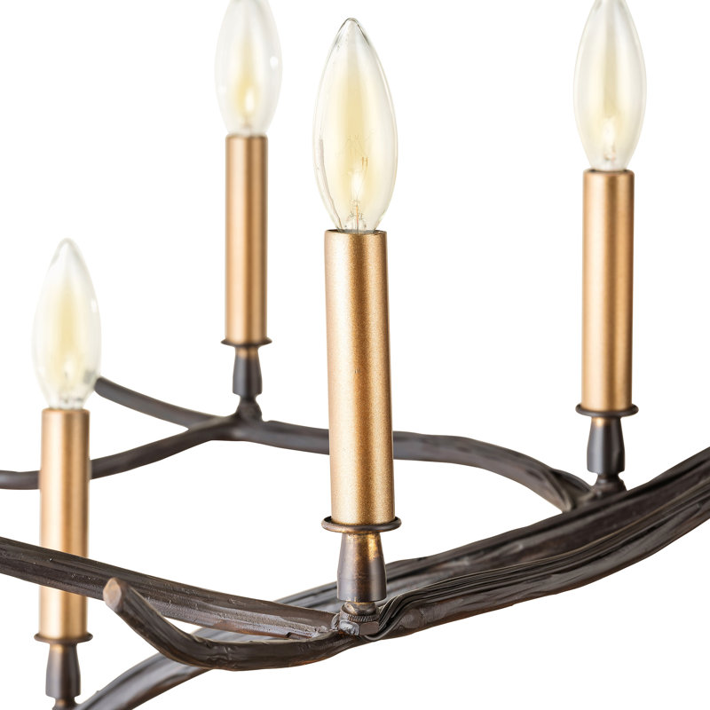 Chalet Linear Branch Chandelier