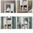 5 Tier Corner Shelf Stand,Tall Standing Corner Bookshelf Wooden Display Bookcase-2066670295