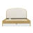 Seabrook Wood Bed with Upholstered Headboard-120463907-124538952