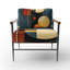 Fauteuil d'appoint rembourré Briadale-496764099