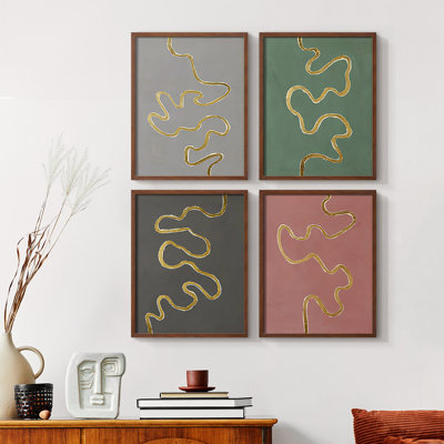 Oxbow IV, reproduction encadrée - ensemble de 4