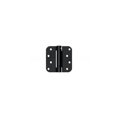 Charnière à ressort Deltana DSH4R51B 4 po x 4 po x 5/8 po, homologuée UL en peinture noire