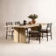 Emerald Solid Oak Dining Table