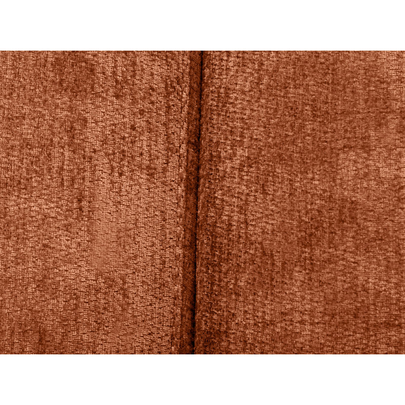 3 - Piece Upholstered Boneless Curvy Couch, Orange