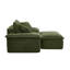Méridienne à compression 81 po avec 2 coussins 81 po Corduroy-2032373989