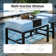 Tapasi 9 - Person Patio Conversation Set with Rocking Lounge Chairs & Optional Firepit Table