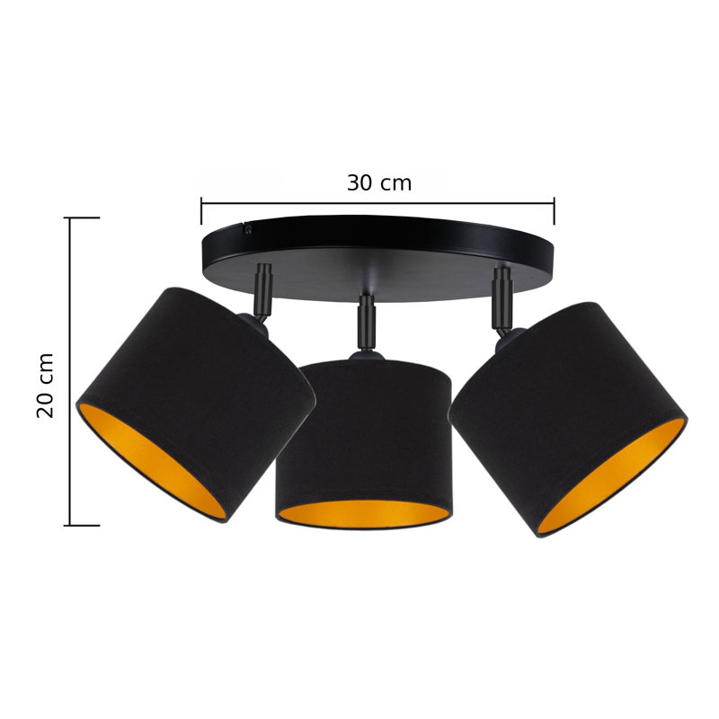 Fonio Fabric Spotlight, Black