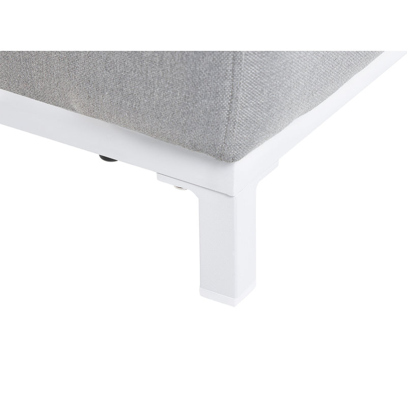 Eleene Outdoor Lounge Chair, Light Grey