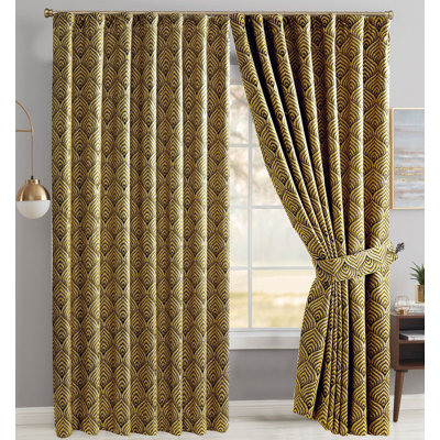 Marmaduke Cotton Blend Blackout Curtain Pair