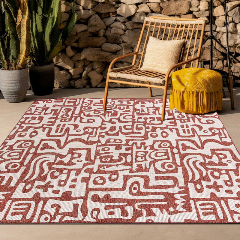 Tapis Lyric Hower, Carré 10 pi