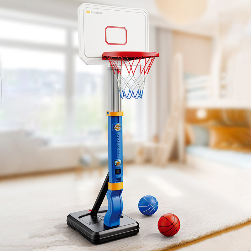 Ensemble de jeu de basketball pour piscine avec 4 balles gonflables