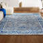 Tapis gris / bleu marine Lattin-1362705273