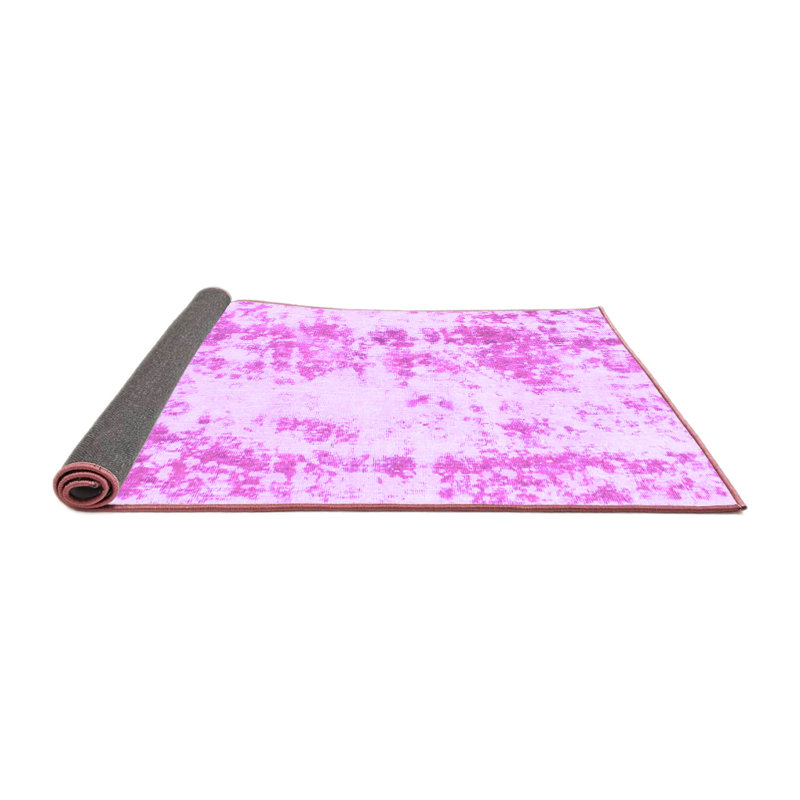 Tapis mauve Helio, Rond 5 pi