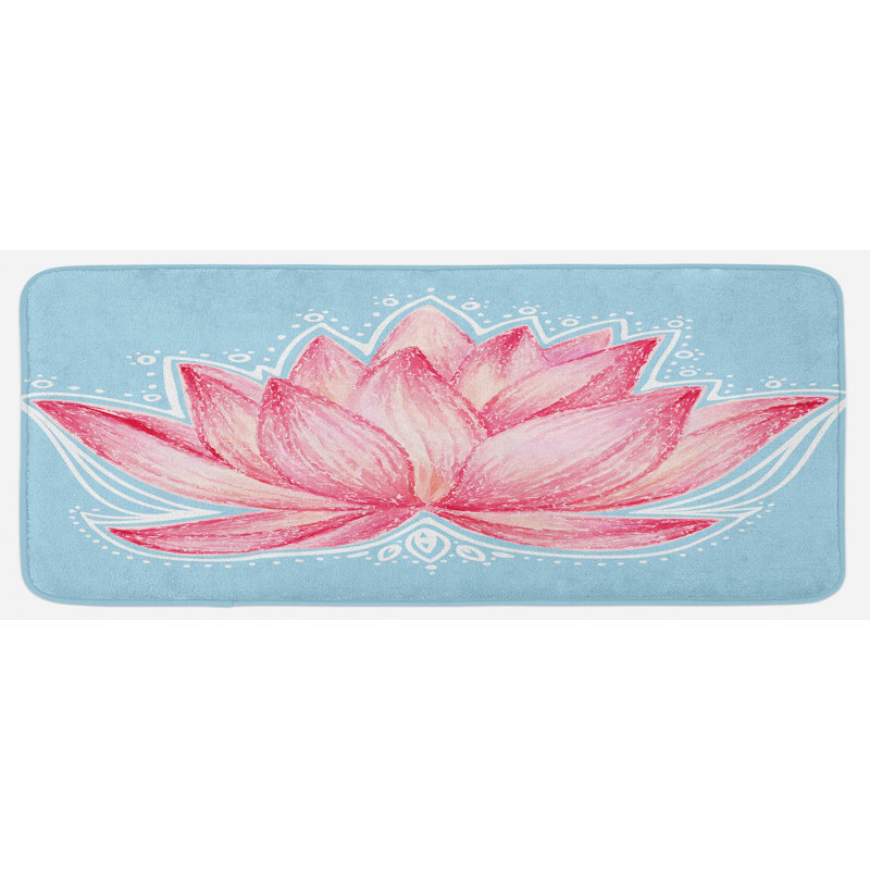 Tapis de cuisine lotus