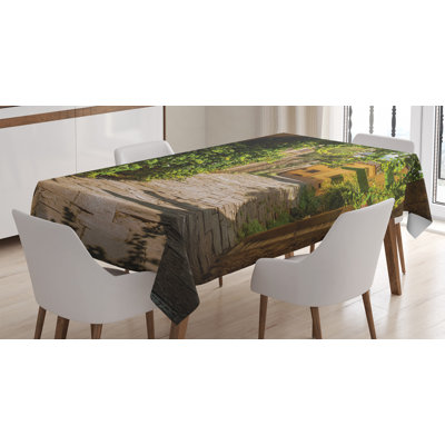 Medieval Streets Tablecloth