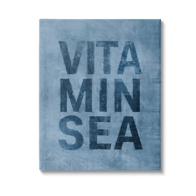 «Vitamin Sea Expression» par Victoria Barnes sur toile