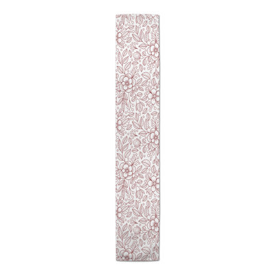 Alikee Rectangle Floral Polyester Table Runner