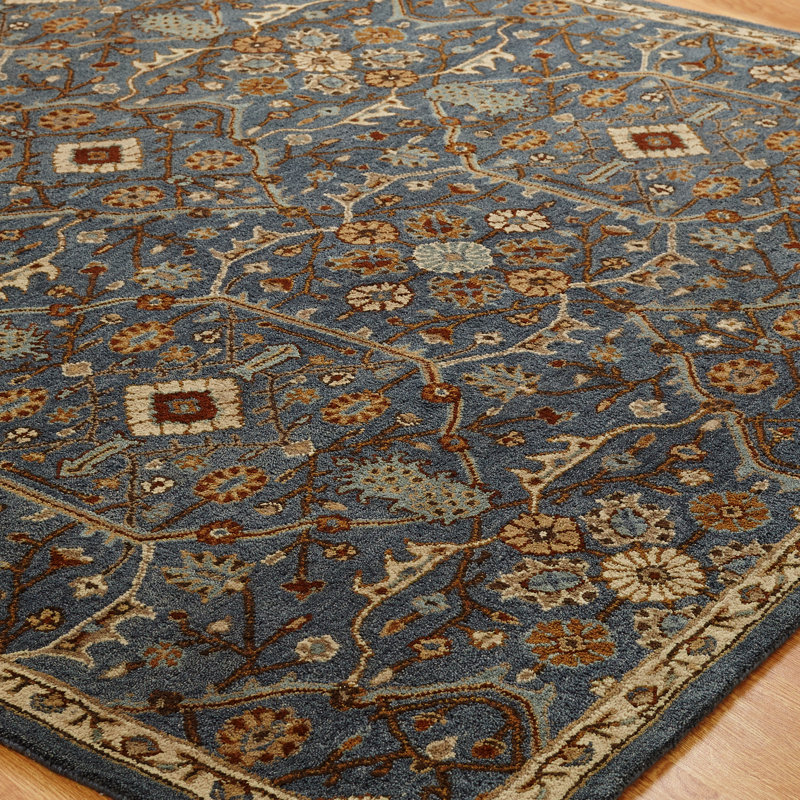 Steffens Wool Indoor Rug, Rectangle 9'6" x 13'6"