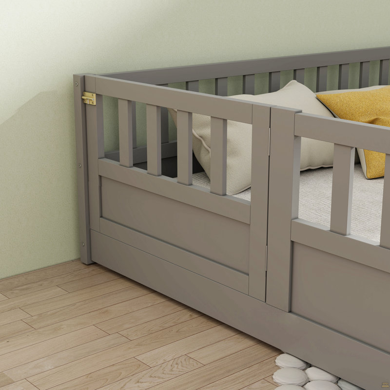 Lit double pleine grandeur, Gris