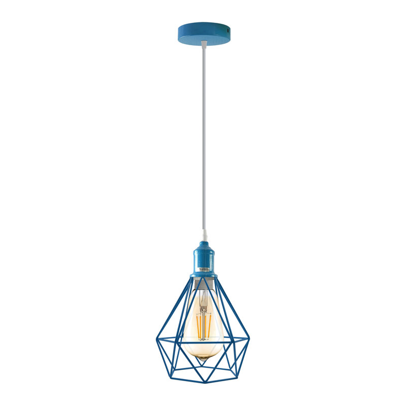 Berrin 1 - Light Single Pendant, Yes, Blue
