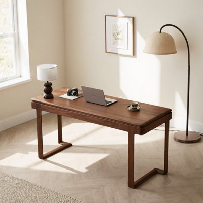 Modern minimalist style solid wood desk