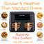 Quest 9L Dual Basket Air Fryer