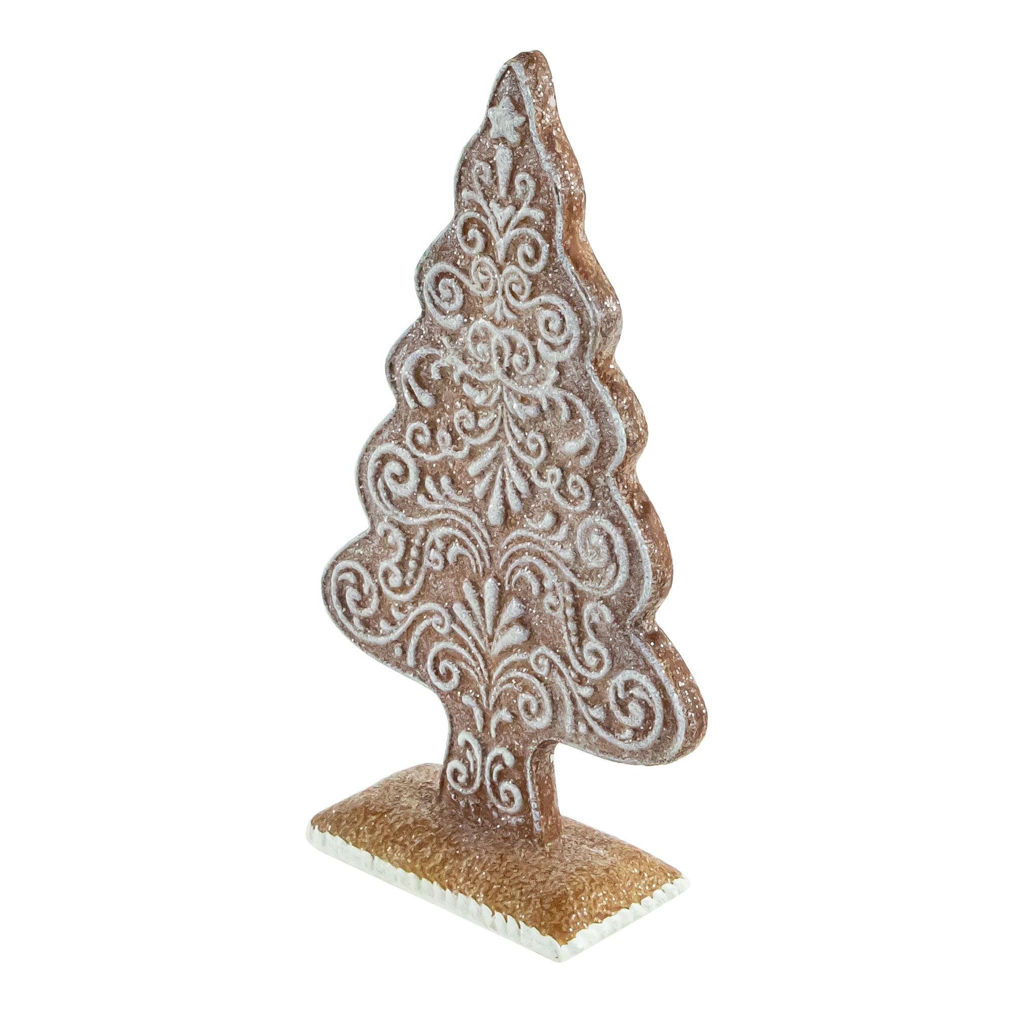 Northlight Seasonal 8.25" Glittered Gingrebread Tree Christmas Decoration | Wayfair