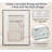 LED lighted Mirror with Tempered Glass, Metal Frame, Frontlit & Backlit-1660127426