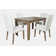 Fergerson - Person Extendable Four Leg Dining Set
