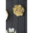 S/2 Gold Rose Hanging Wall Accents