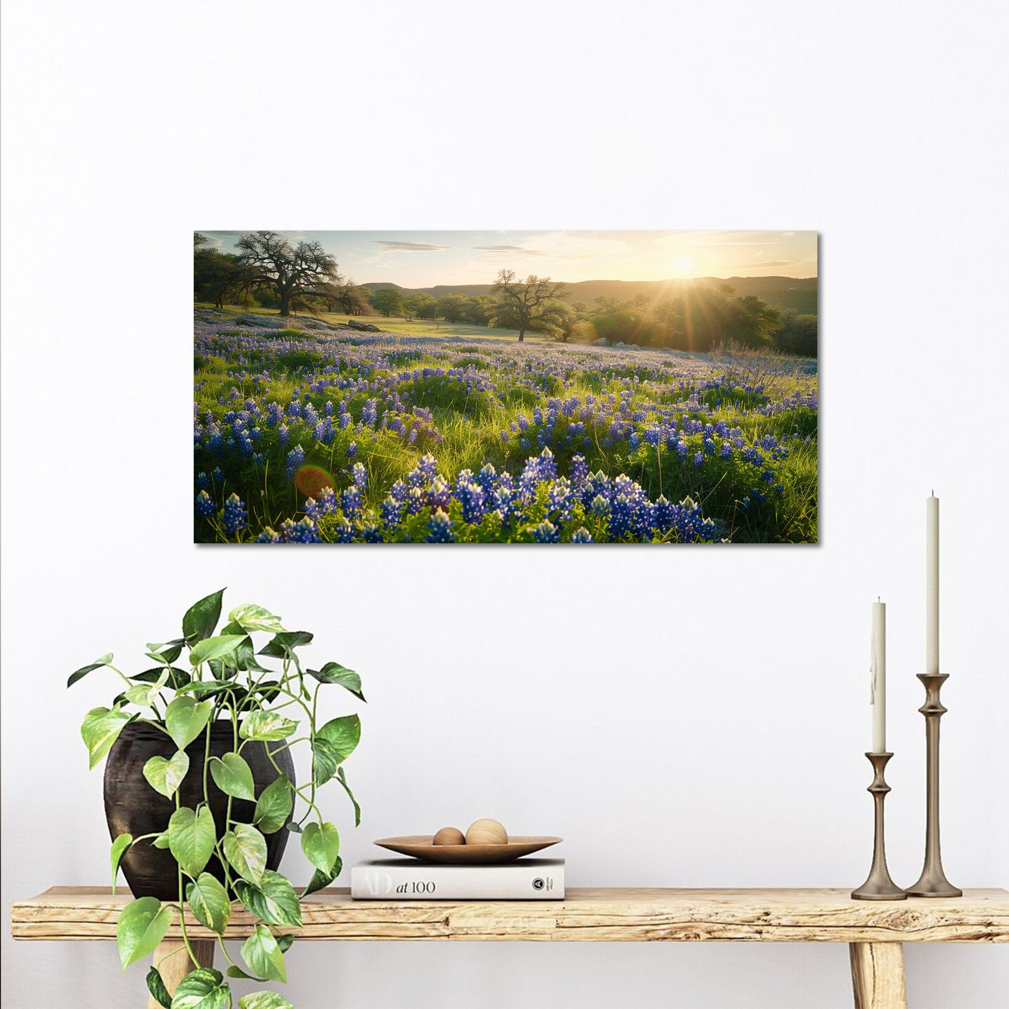 The Holiday Aisle® Spring Canvas Wall Art, Landscape Nature Prints ...