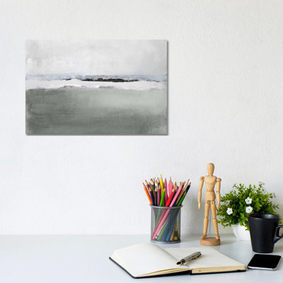 «Misty Gray Dreams» par Lanie Loreth, reproduction d'art sur toile tendue