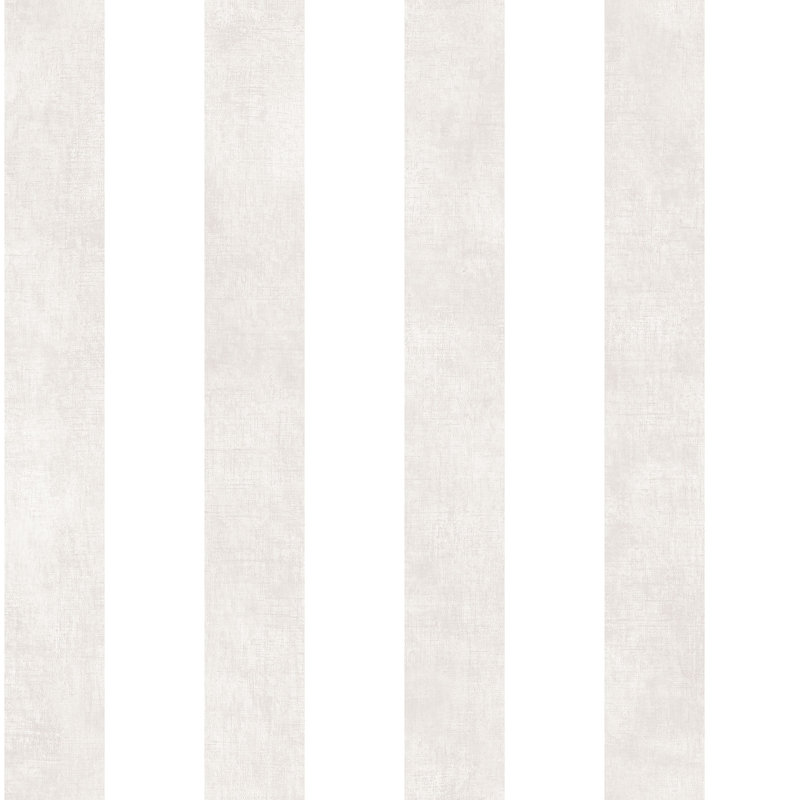 Dodd 10m x 52.8cm Matte Wallpaper Roll, Taupe/White