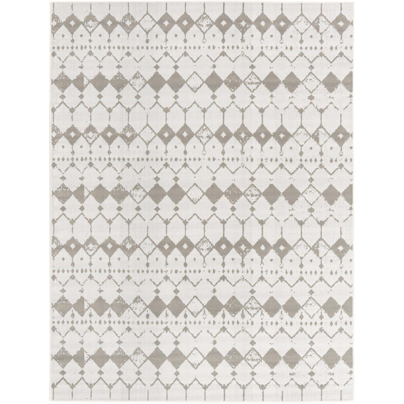 Geometric Indoor / Outdoor Rug, Rectangle 7'10" x 10'