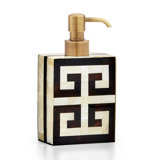 Greek Key Soap Dispenser