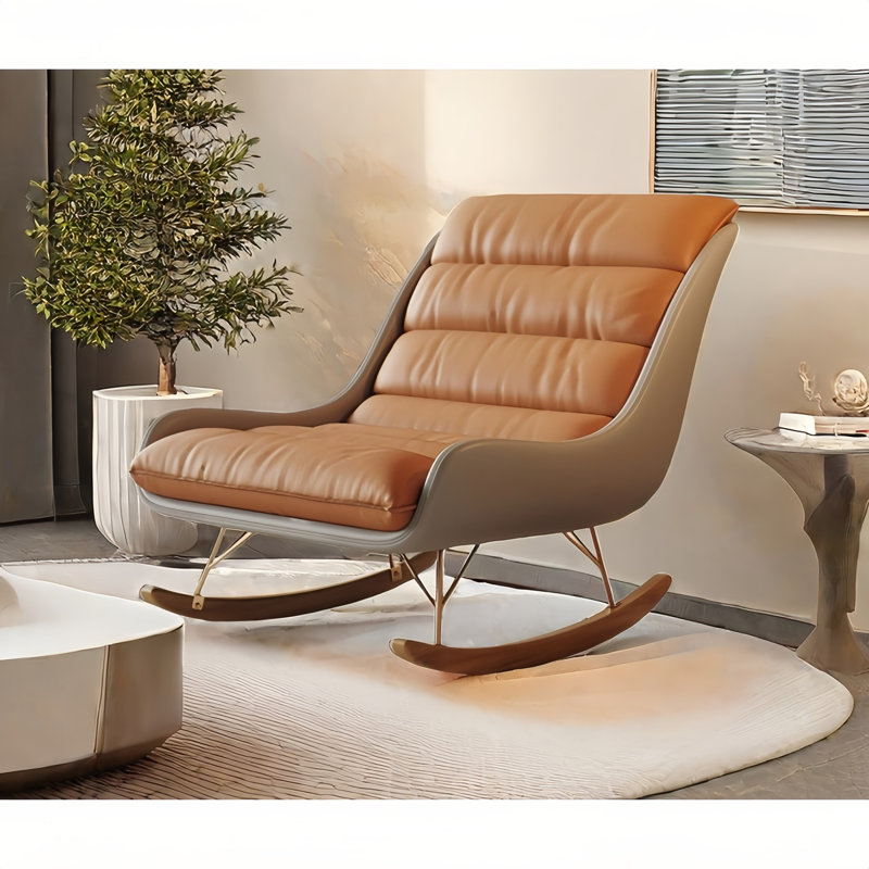 Fauteuil berçant, Orange